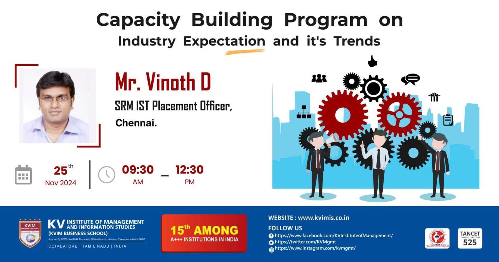 Capacity Building Program on Industry Expectation and it's Trends