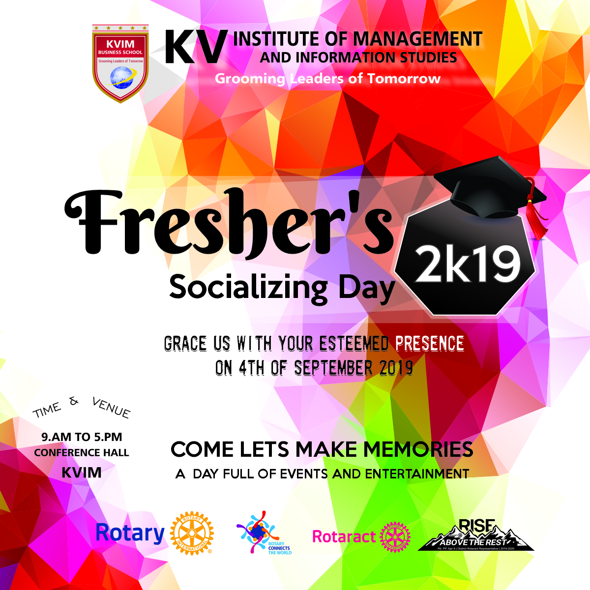 KVIM-Freshers Day-2019