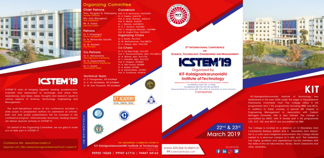 KVIMIS International Conference - B School, Coimbatore
