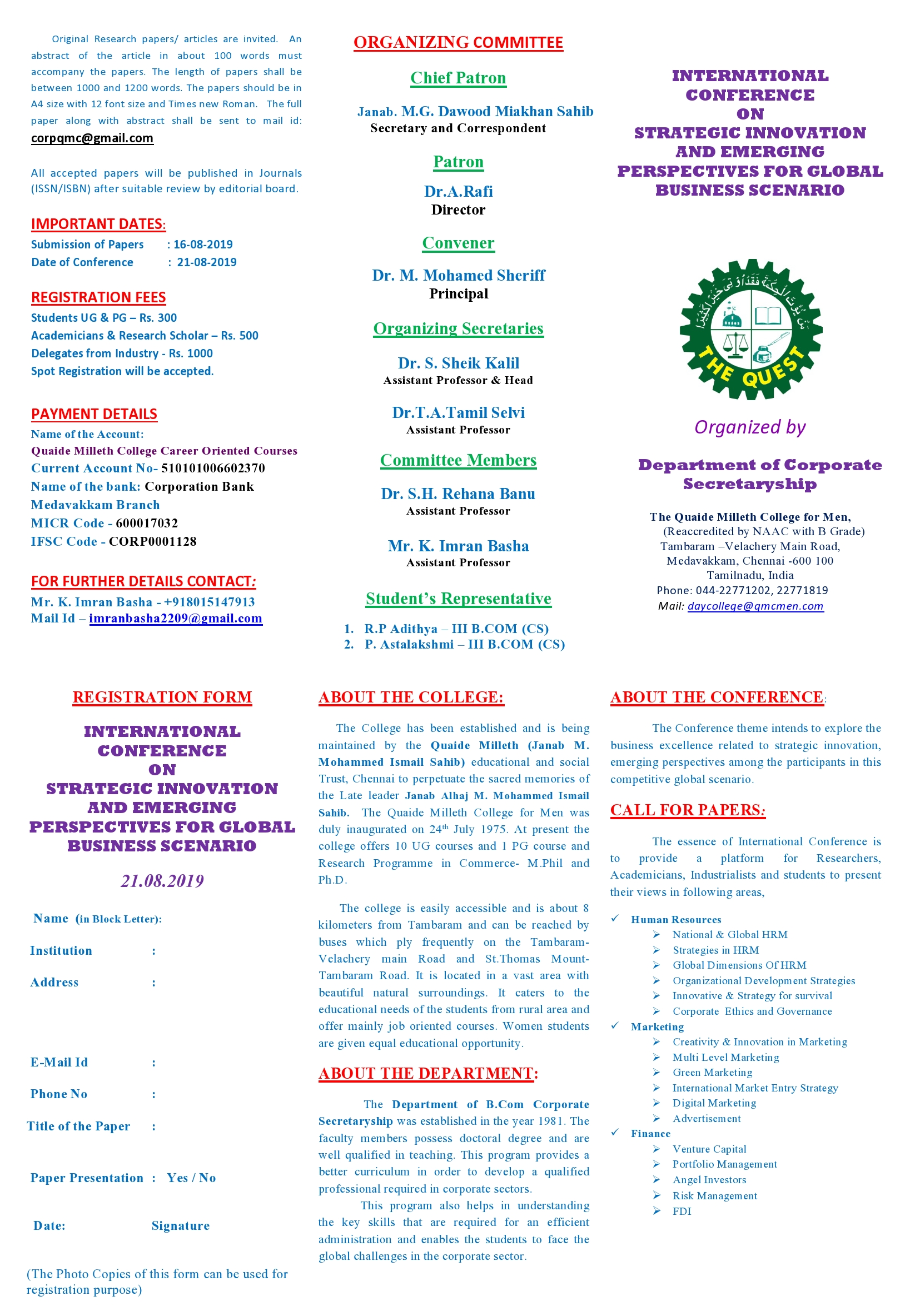 KVIMIS External news - B School, Coimbatore
