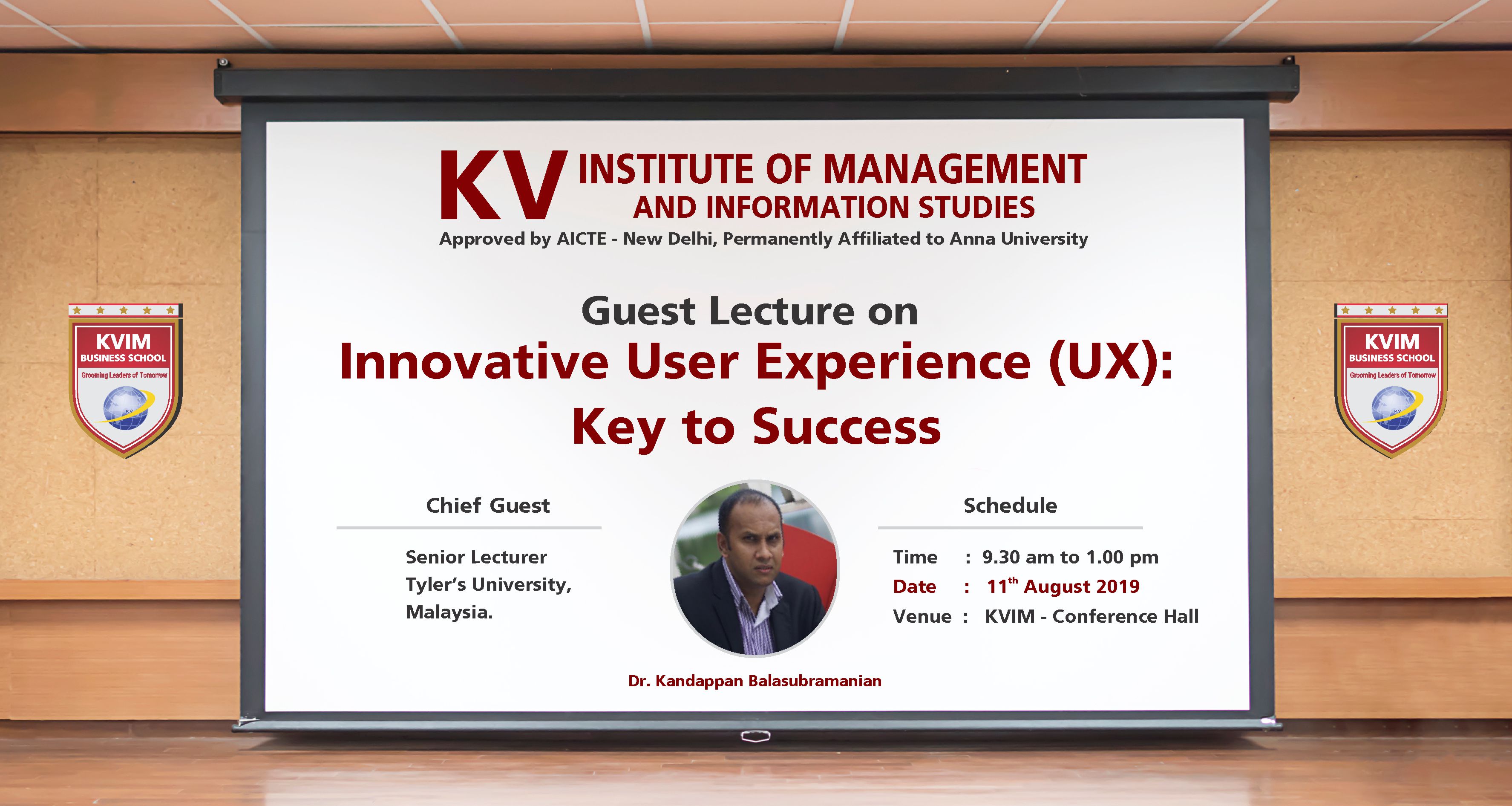 KVIMIS Key to Success image- B School, Coimbatore