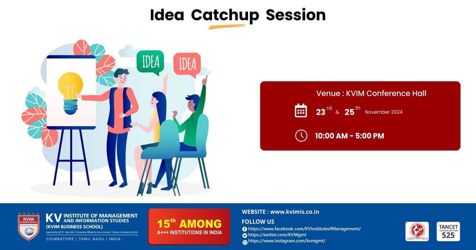 Idea Catchup Session