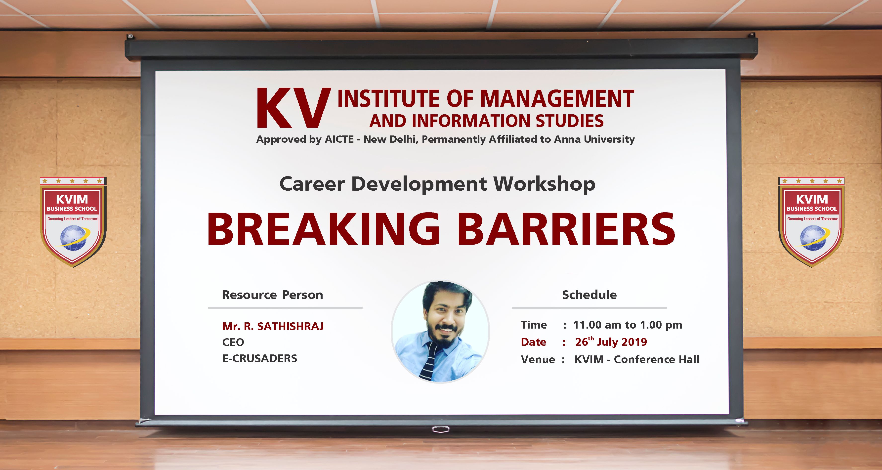 KVIMIS Career Development- B School, Coimbatore