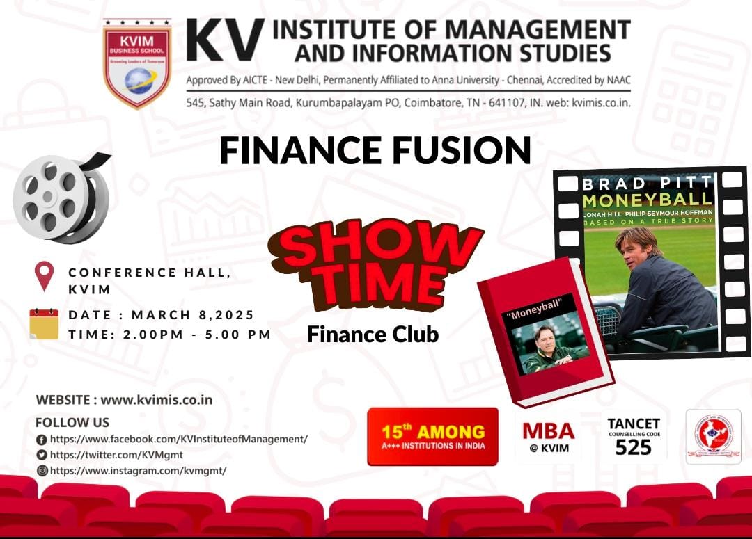 FINANCE FUSION SHOW TIME
