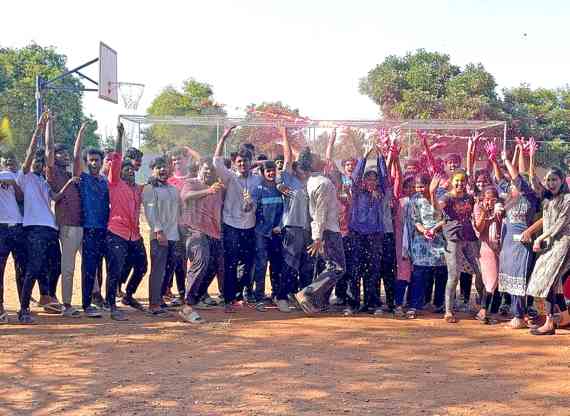 KVIM celebrates Holi