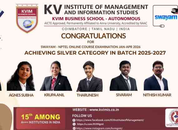 Top Business Schools in Coimbatore | KV Institute of Management