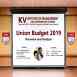 KVIMIS Union Budget Overview- B School, Coimbatore